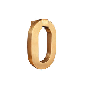 Cora Oval Ring Hardware in Satin Brass