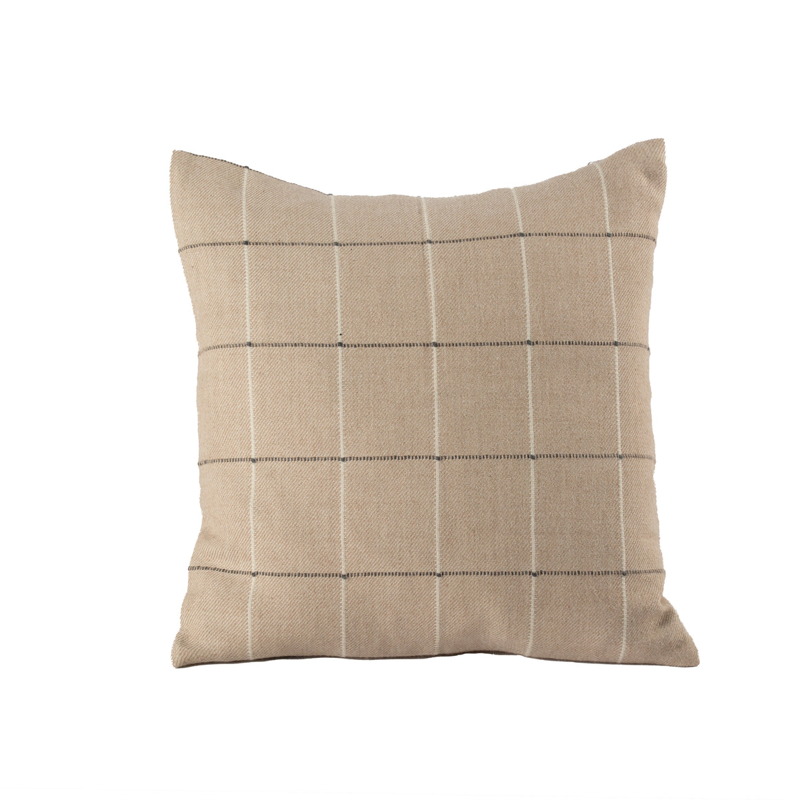 100% Handwoven Baby Alpaca Pillow HARRISON Square