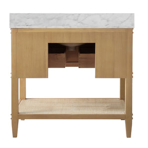 Cutler Bath Vanity in Cerused Oak