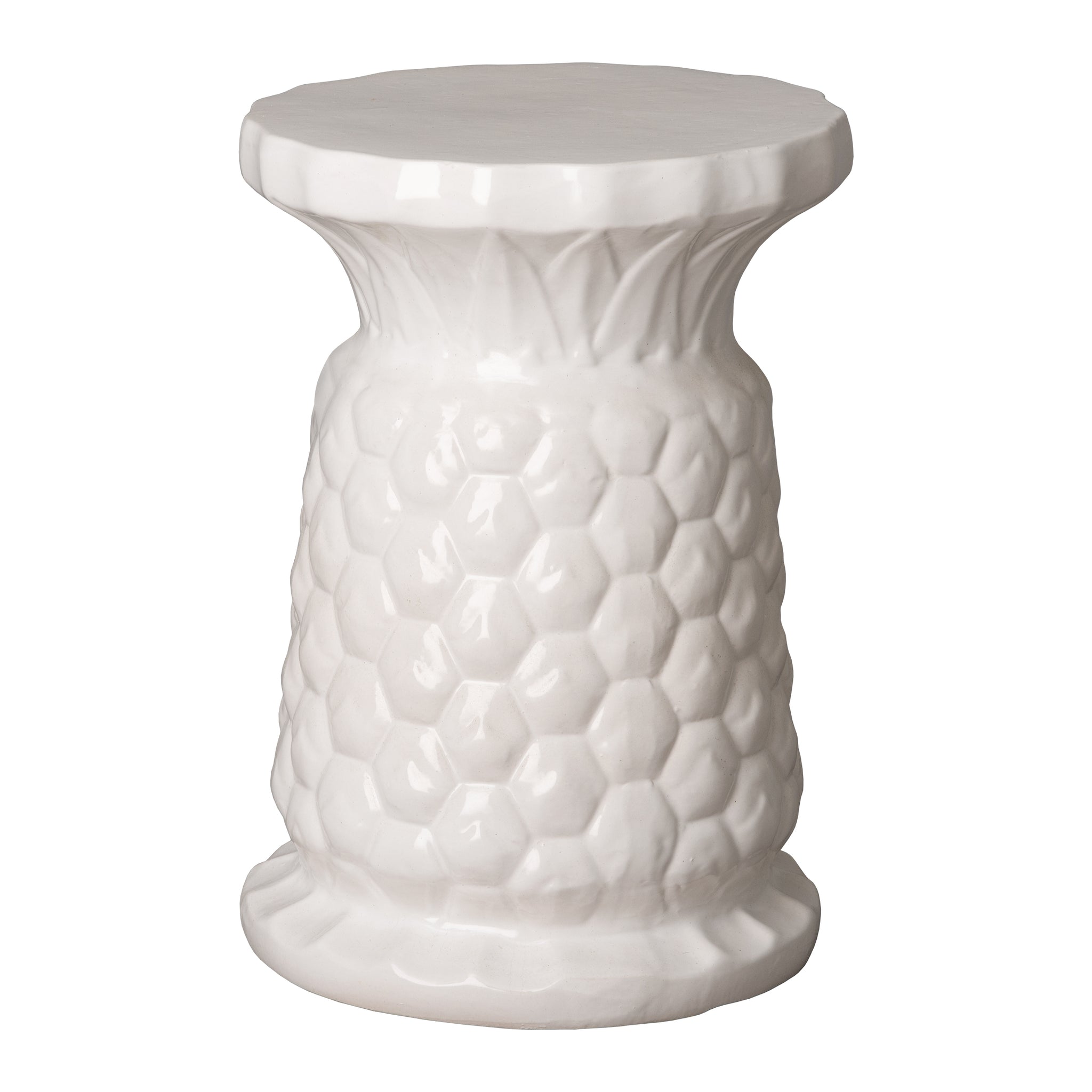 Pineapple Stool 10.5X10.5X15.5"H*