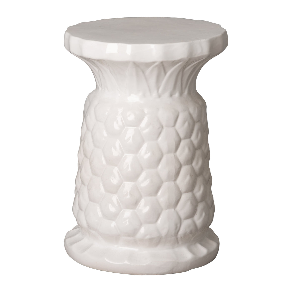 Pineapple Stool 10.5X10.5X15.5"H*