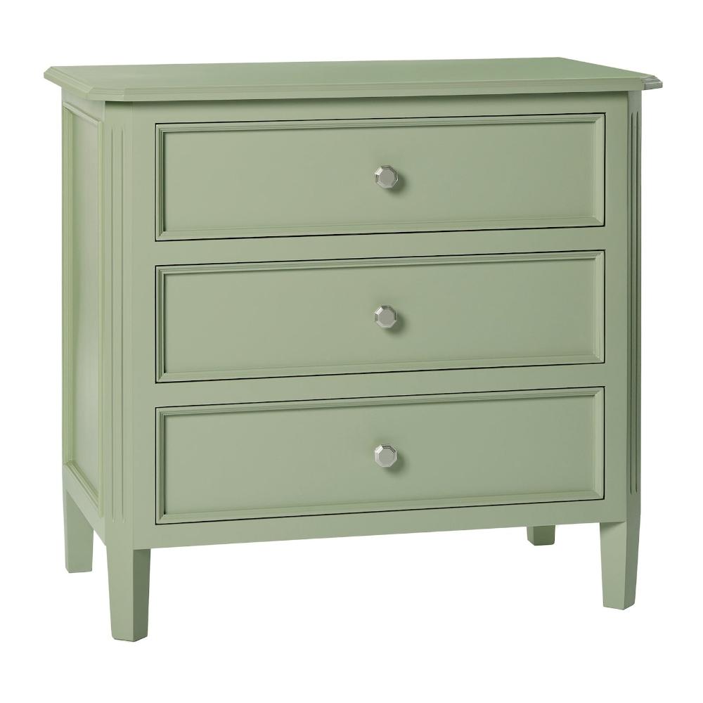 Clara Three Drawer Nightstand