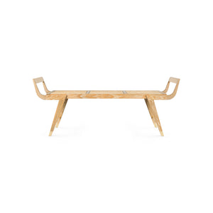 Delon Bench, Natural | Delon Collection | Villa & House