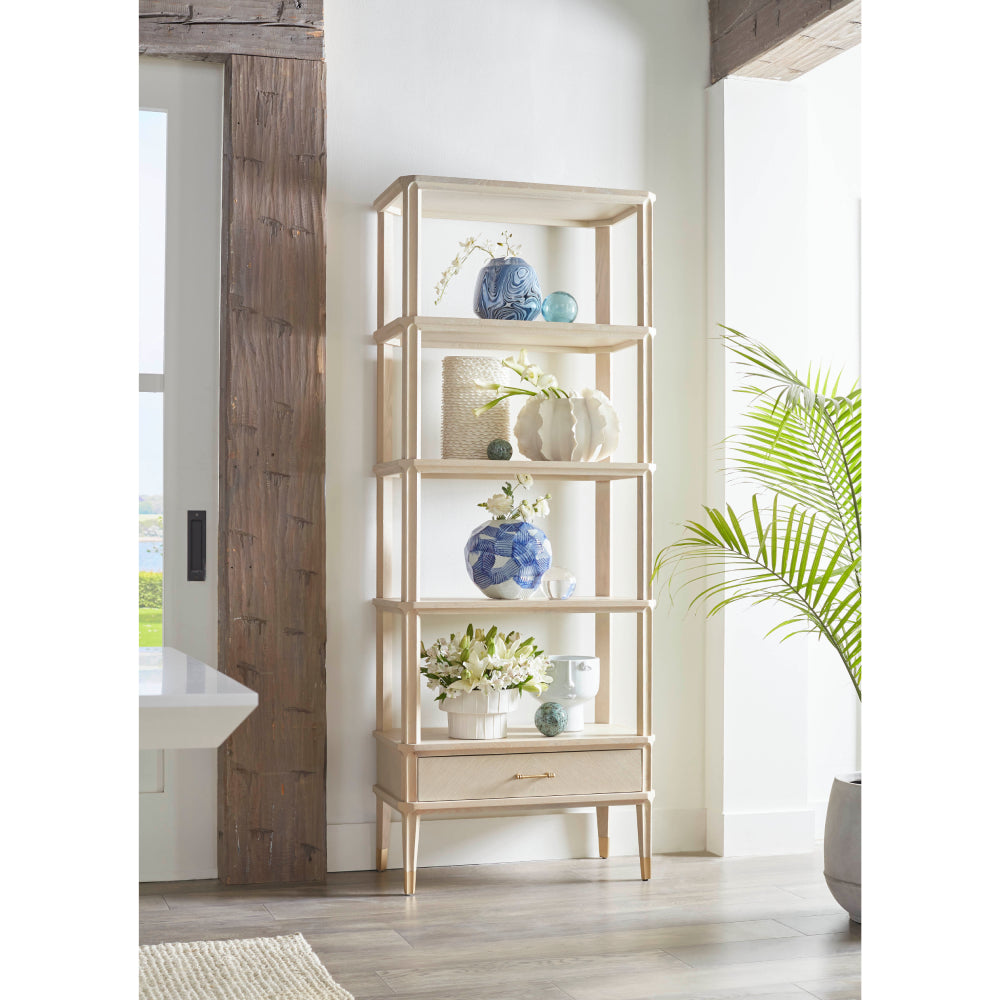 Etagere - Bleached Cerused Oak | Bertram Collection | Villa & House