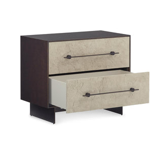 Nouvelle Two-Drawer Nightstand, Large