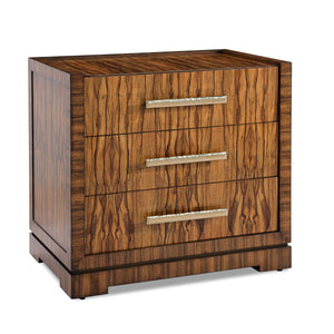 Borneo Three-Drawer Nightstand