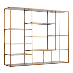 Emerson Bookshelf with Iron Frame