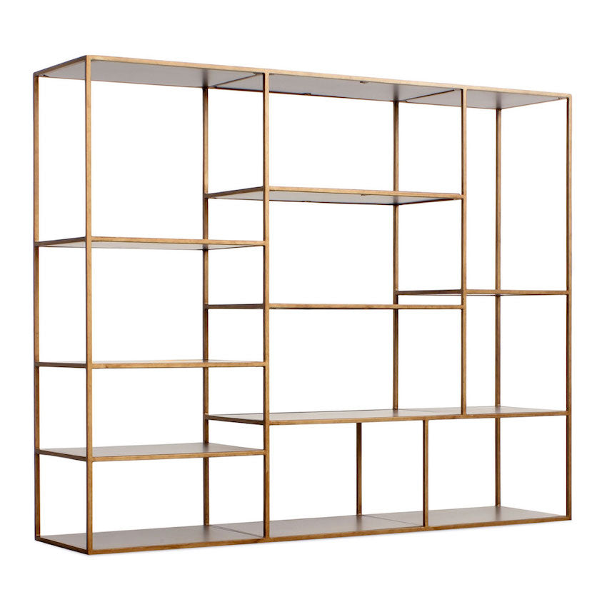 Emerson Bookshelf with Iron Frame