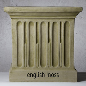 Spire Stone Pedestal Fountain - Alpine Stone Patina