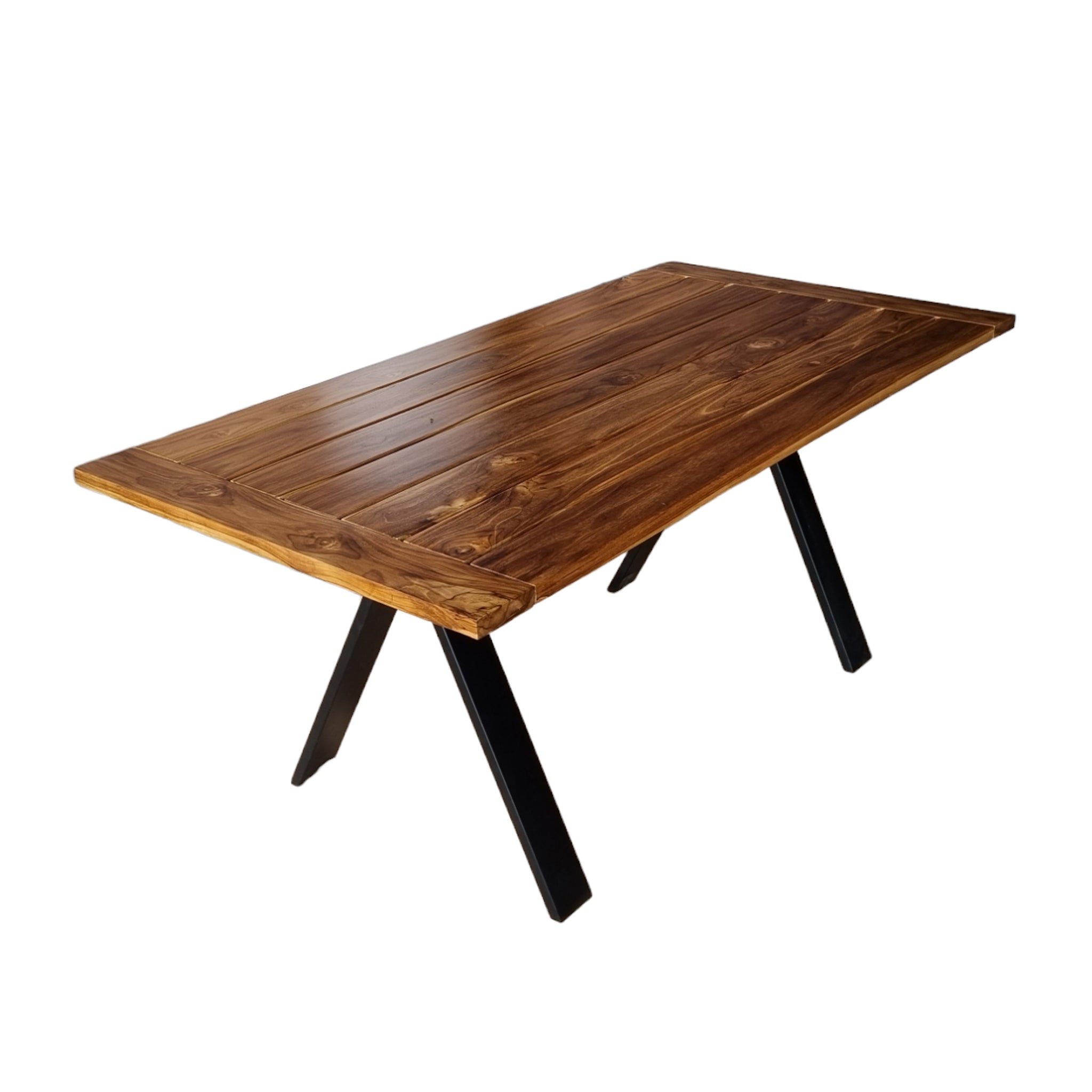 Cyprus 80" Patio Dining Table in Natural Teak