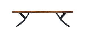 Rosewood 68" Bench in Natural Sheesham