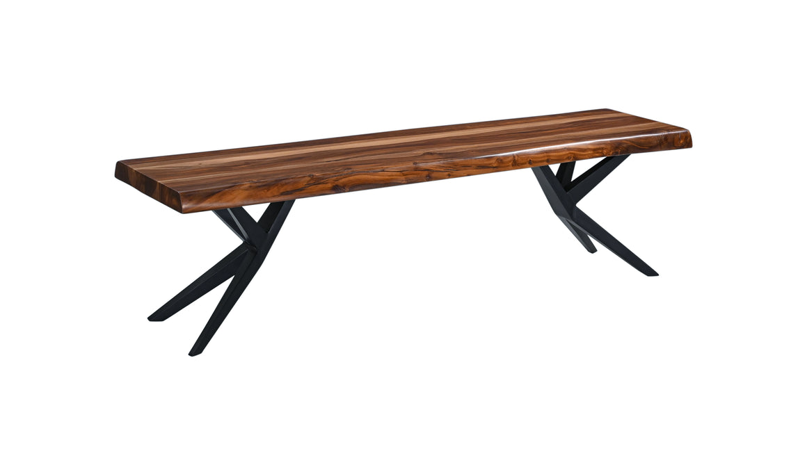 Rosewood 68" Bench in Natural Sheesham