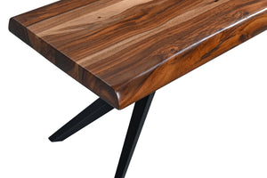 Rosewood 68" Bench in Natural Sheesham