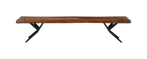 Rosewood 90" Bench in Natural Sheesham