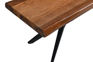 Rosewood 90" Bench in Natural Sheesham
