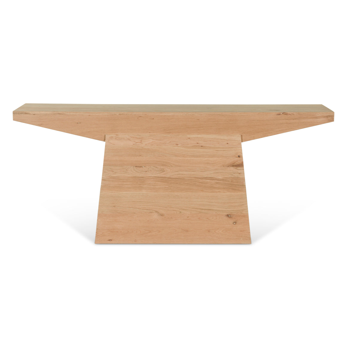 Incus 68" Console Table in Natural Oak