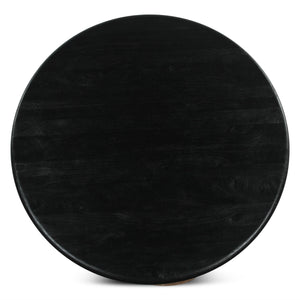 Bakio 52" Round Dining Table in Black