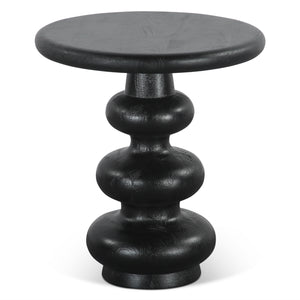 Bakio 18" Side Table in Black