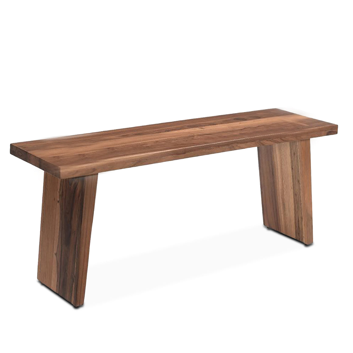 Madrid Modern Natural Teak Wood Bench
