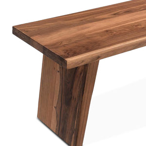 Madrid Modern Natural Teak Wood Bench