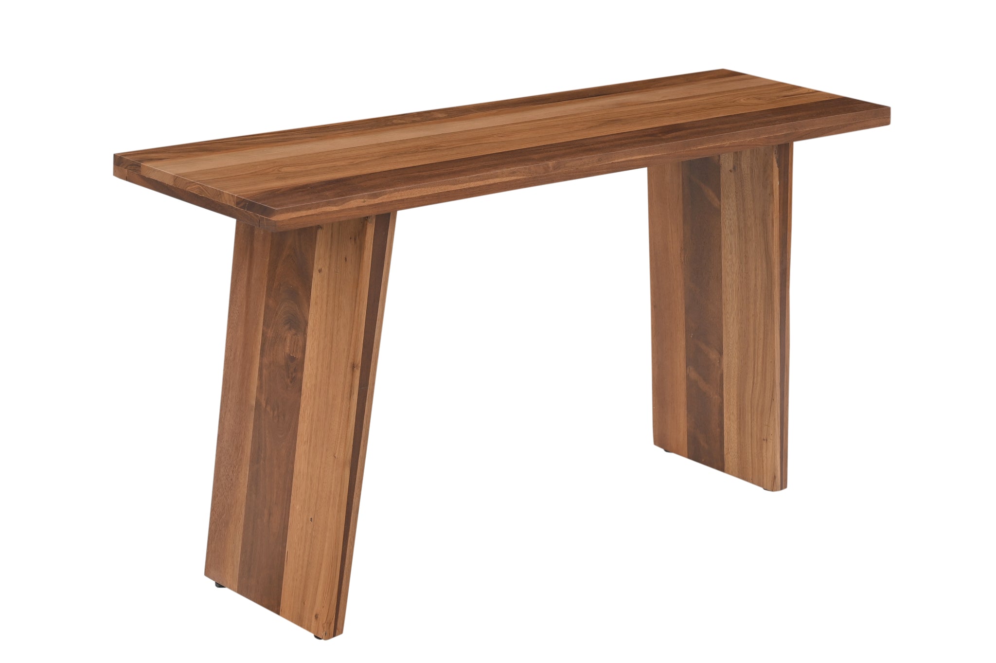 Madrid Modern Natural Teak Wood Console