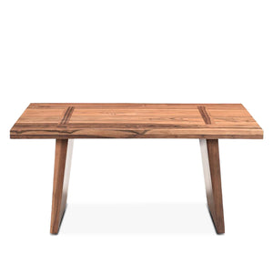 Madrid Modern Natural Teak Wood Coffee Table