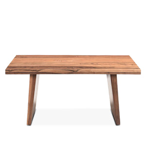Madrid Modern Natural Teak Wood Coffee Table