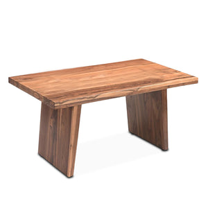 Madrid Modern Natural Teak Wood Coffee Table