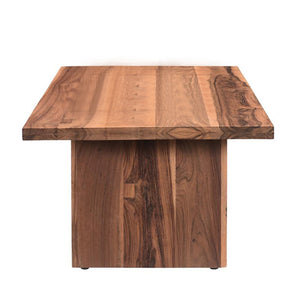 Madrid Modern Natural Teak Wood Coffee Table