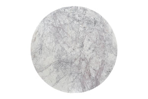 Madrid Marble Dining Table with Reclaimed Teak Legs
