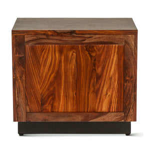 Elliston 26" Nightstand in Sheesham with Natural Finish