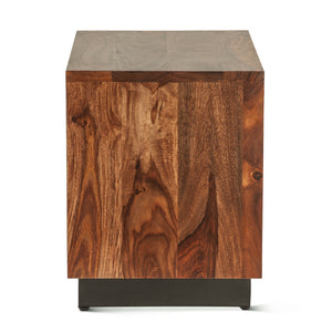 Elliston 26" Nightstand in Sheesham with Natural Finish