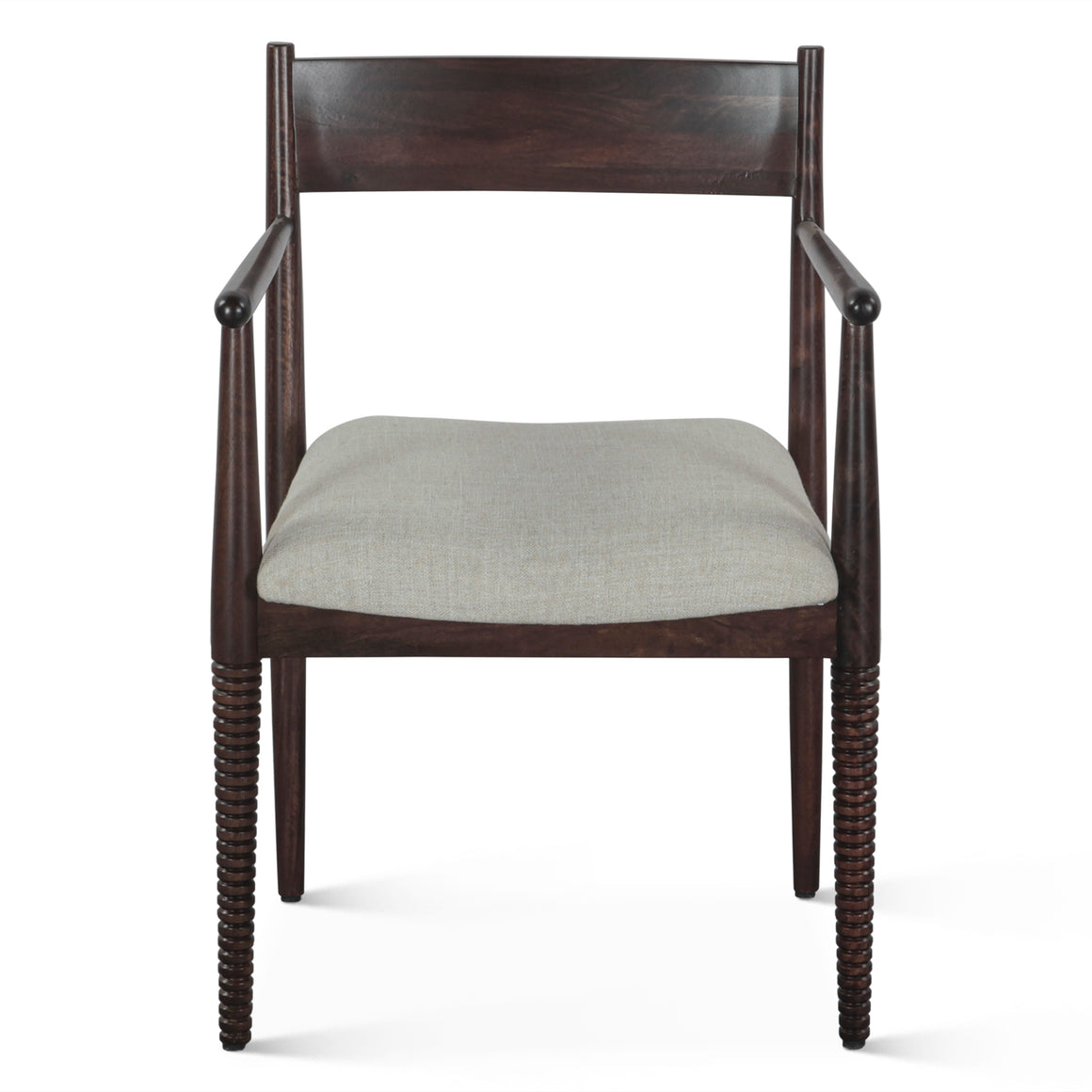 Provence 22" Upholstered Dining Chair in Dark Sienna