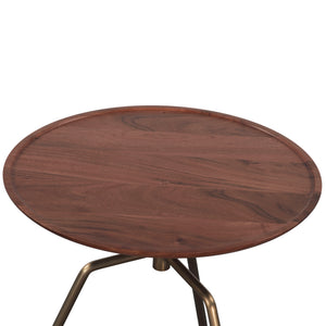 Provence 19" Side Table in Dark Sienna