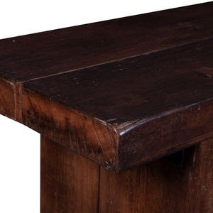 Melbourne 80" Bench in Reclaimed Acacia with Java Finish