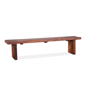 Melbourne 80" Bench in Reclaimed Acacia Bench with Natural Finish