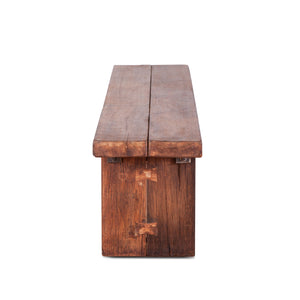 Melbourne 80" Bench in Reclaimed Acacia Bench with Natural Finish