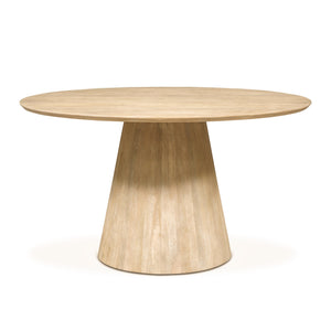 Calabasas 54" Dining Table in Natural White