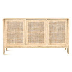 Calabasas 64" Sideboard in Natural White Cane