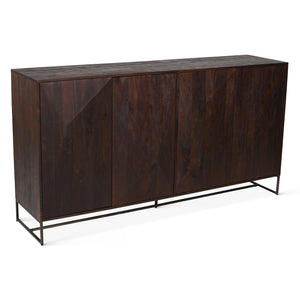 Oxford 76" Sideboard with Walnut Finish