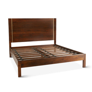 Manhattan Retro Mid Century King Platform Bed
