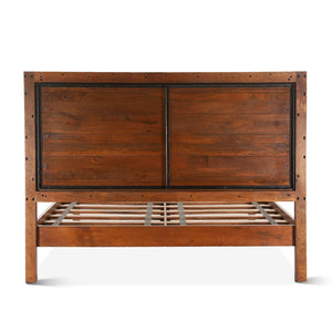 Manhattan Retro Mid Century King Platform Bed