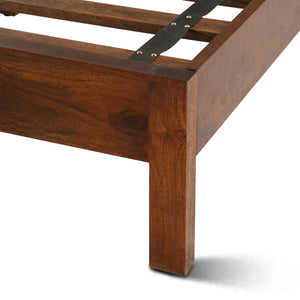 Manhattan Retro Mid Century King Platform Bed