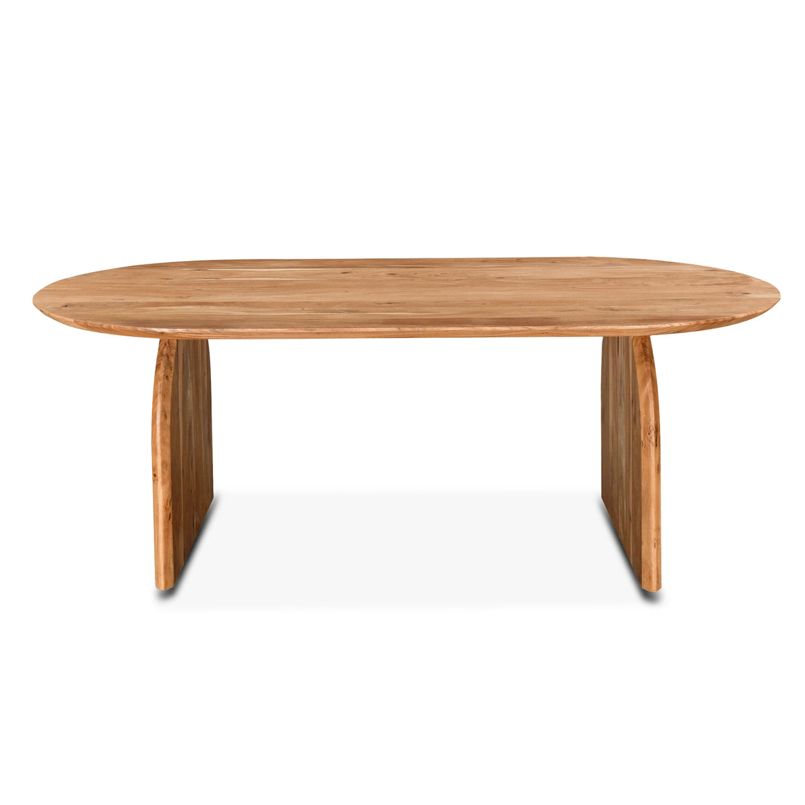 Catalina Dining Table in Natural Acacia Wood
