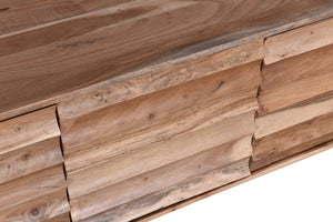 Catalina Plasma Cabinet in Natural Acacia Wood
