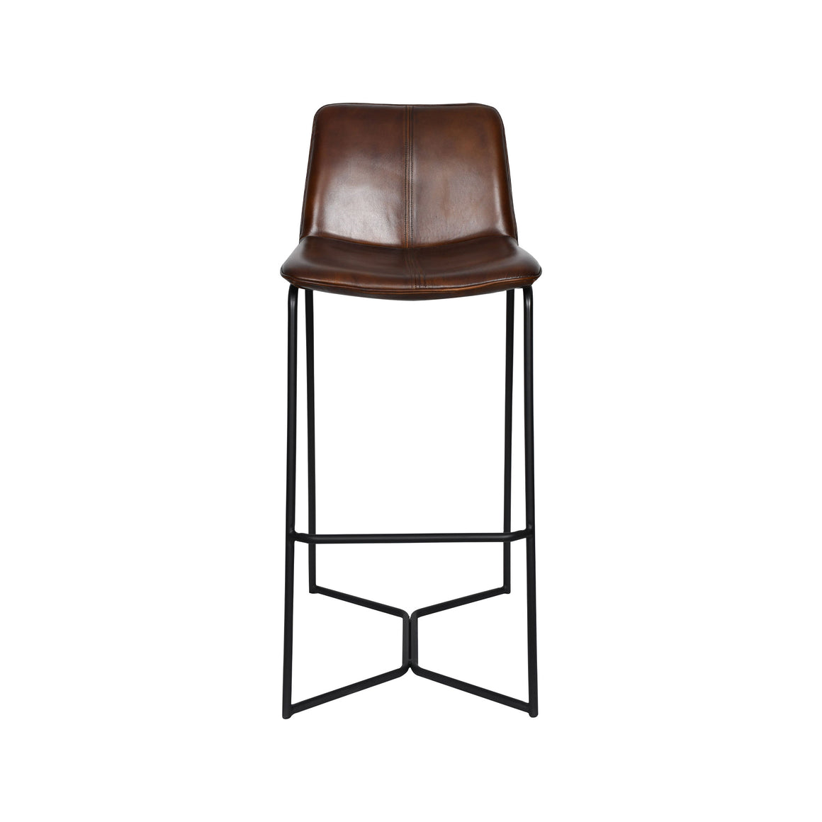Brisbane Morgan Bar Chair in Hand Washed Chestnut