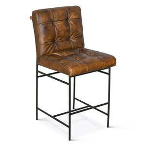 Brisbane Stockton Counter Chair in Antique Whiskey