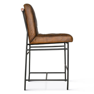 Brisbane Stockton Counter Chair in Antique Whiskey