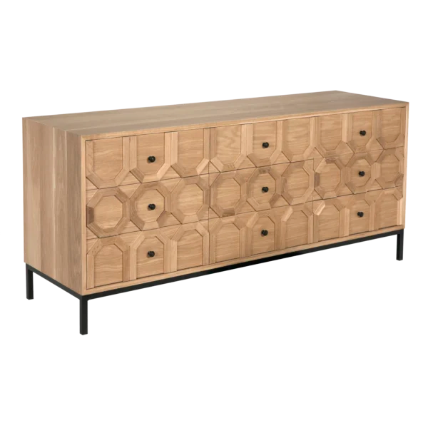 Hadley Buffet- Natural Oak