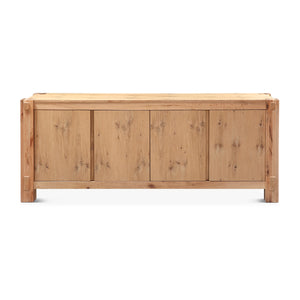 Alpine 80" Buffet in Distressed Oak